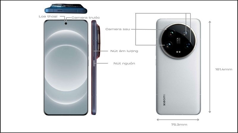 Thiết kế của Xiaomi 14 Ultra Thiết kế của Xiaomi 14 Ultra