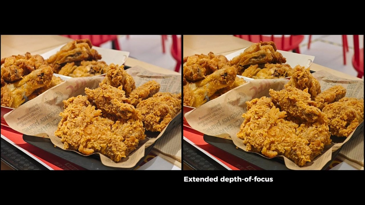 Tính năng Extended depth-of-focus trên Xiaomi 14 Ultra hỗ trợ chụp với độ sâu trường ảnh tối ưu