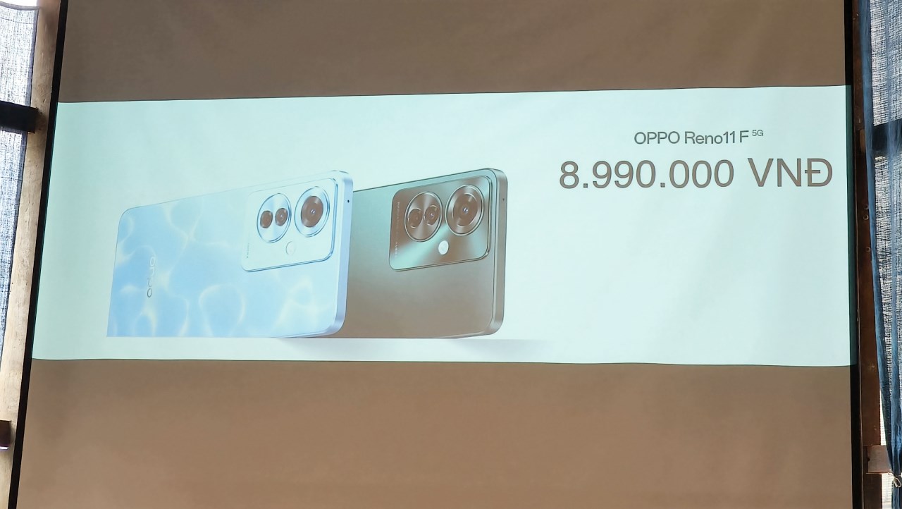 OPPO chính thức ra mắt Reno11 F 5G tại thị trường Việt Nam