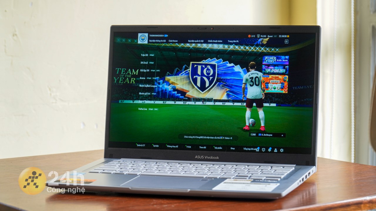 ASUS Vivobook X1404ZA có thể giúp bạn chiến mượt các tựa game Esports đơn giản