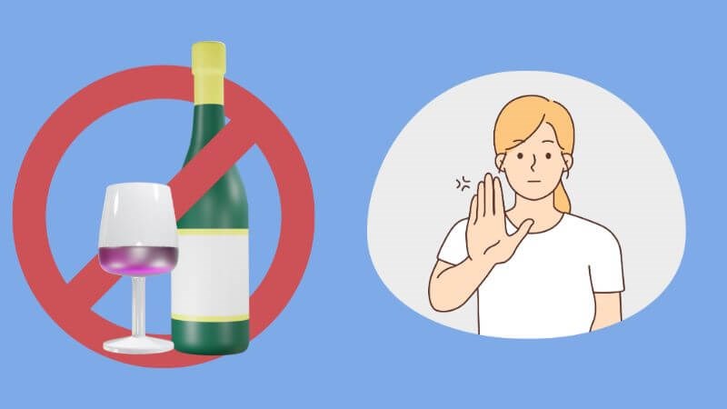 Để giảm men gan, người bệnh nên hạn chế uống rượu