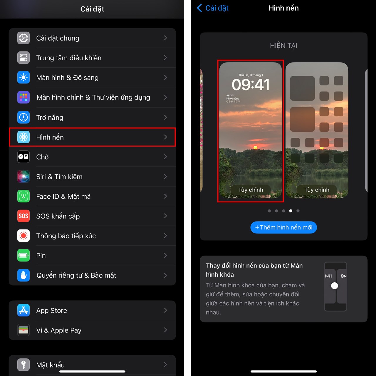 cách xóa widget trên màn hình khóa iPhone