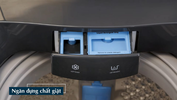 Máy giặt Toshiba Inverter 9kg AW-M1000FV(MK) - Ngăn đựng chất giặt