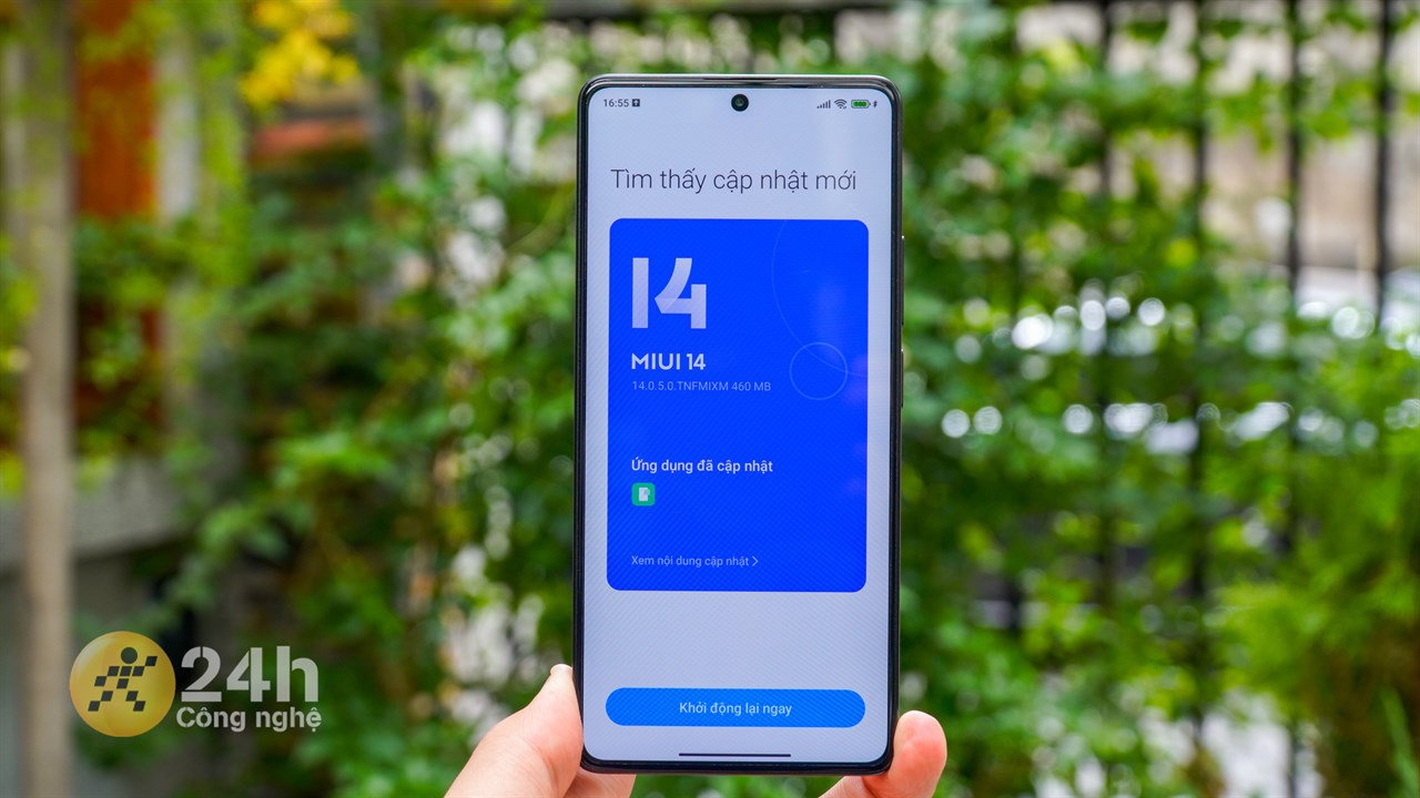 Sau khoảng 2 - 3 ngày sử dụng Redmi Note 13 Pro 4G, mình thấy thiết bị lại nhận được bản cập nhật MIUI 14.0.5.