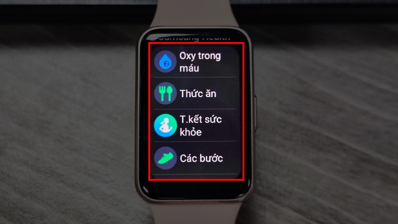 Hướng dẫn thêm ô trên Galaxy Fit3