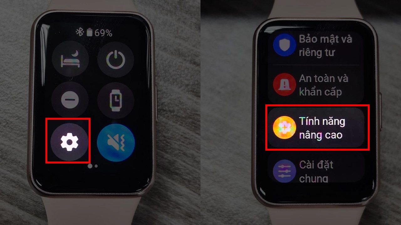 Cách bật chức năng khóa dưới nước trên Galaxy Fit3