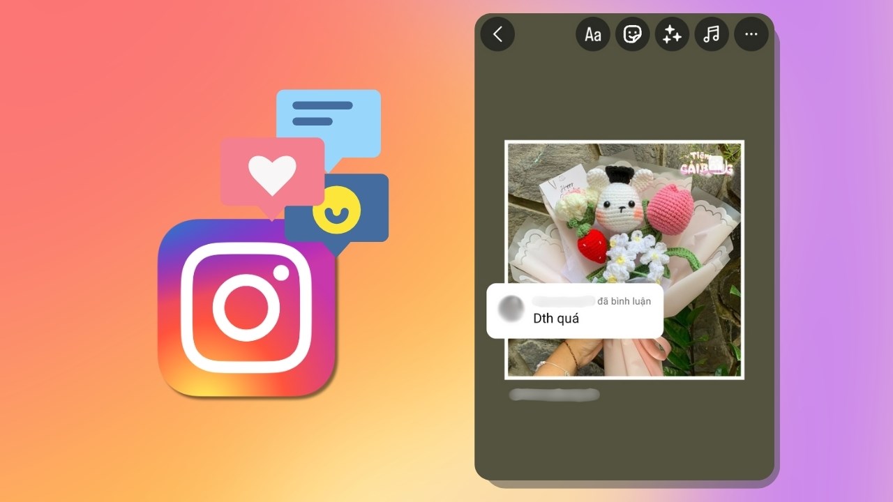 Cách chia sẻ bình luận lên story Instagram Cách chia sẻ bình luận lên story Instagram
