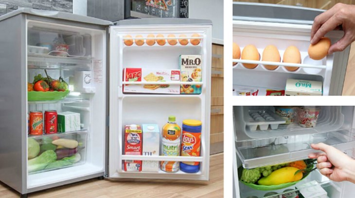 Tủ lạnh 1 cánh đáp ứng tốt nhu cầu lưu trữ thực phẩm vừa phải Tủ lạnh 1 cánh đáp ứng tốt nhu cầu lưu trữ thực phẩm vừa phải