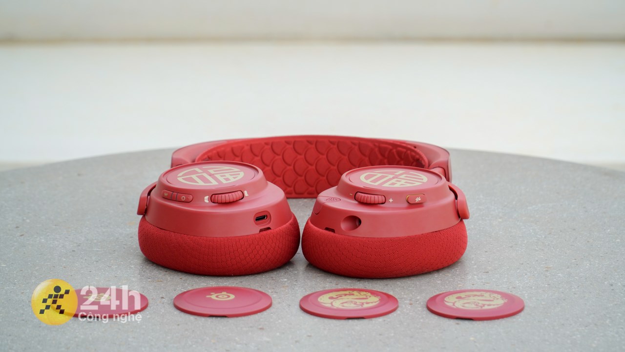 SteelSeries Arctis Nova 7 Dragon Edition có 3 chế độ kết nối để người dùng lựa chọn.