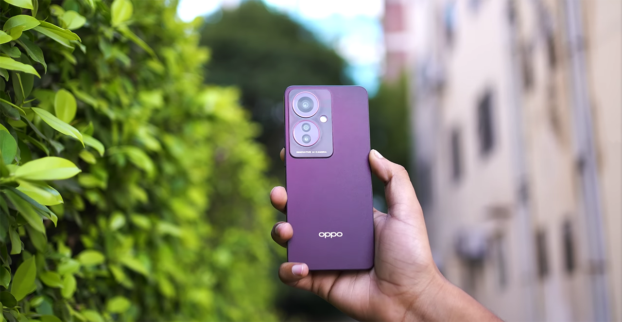 Thiết kế của OPPO F25 Pro 5G cho trải nghiệm cầm nắm rất thoải mái. Nguồn: Technology Gyan.