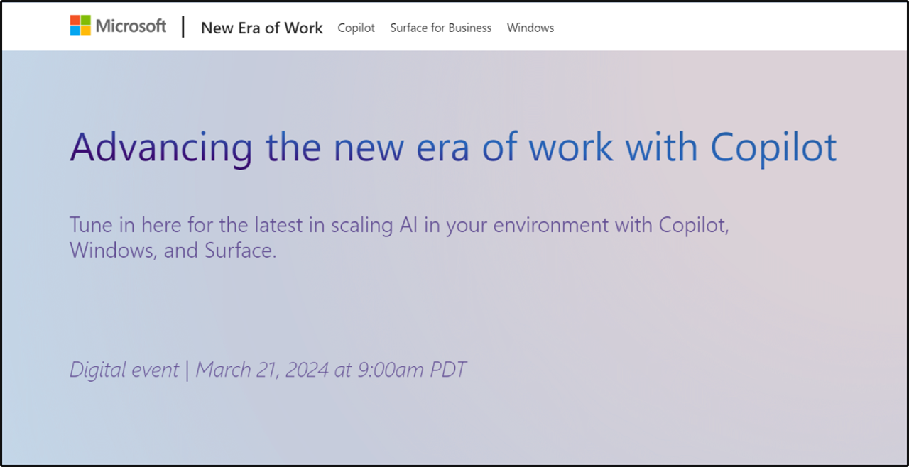 Chi tiết về thông báo của Microsoft