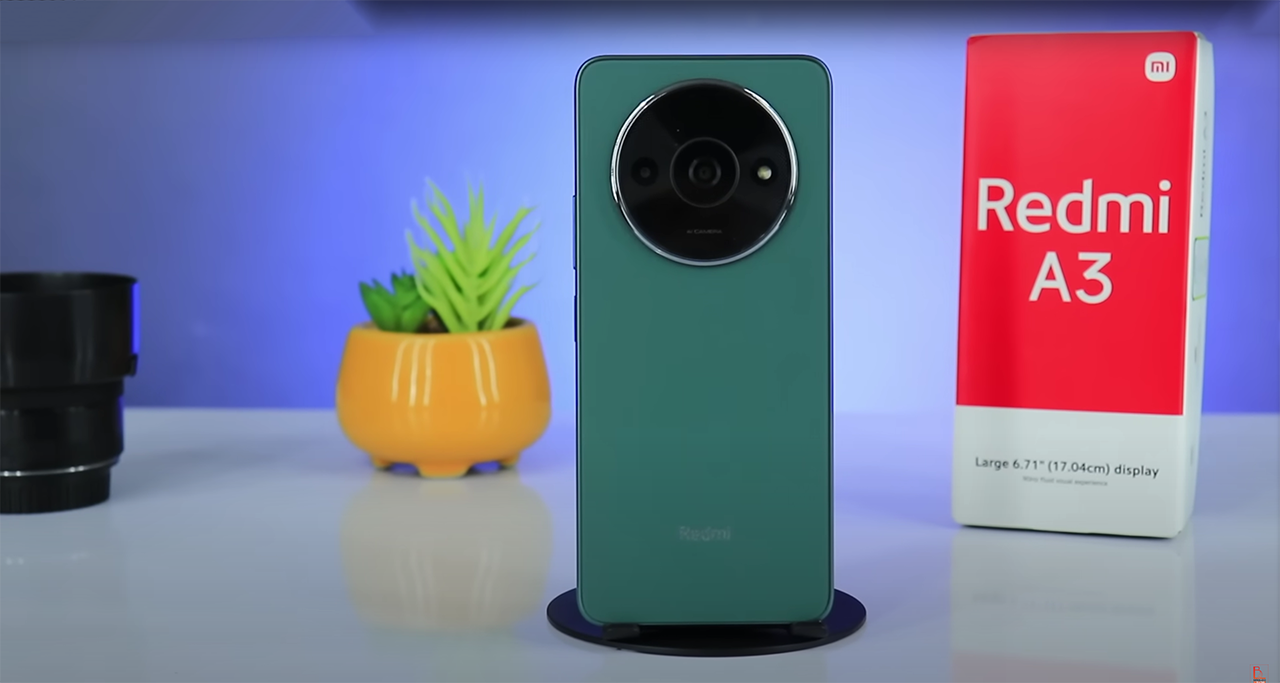 Các bạn cũng có thể chọn Redmi A3 bản mặt lưng da nếu không thích kính bóng. Nguồn: BABLOO LAHORI. Các bạn cũng có thể chọn Redmi A3 bản mặt lưng da nếu không thích kính bóng. Nguồn: BABLOO LAHORI.