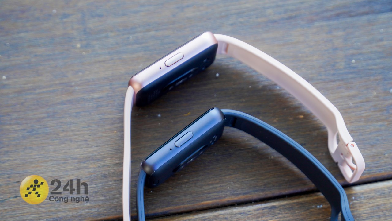 Galaxy Fit3 sở hữu bộ khung nhôm chắc chắn và sang trọng, điều mà nhiều thiết bị cùng phân khúc không có.