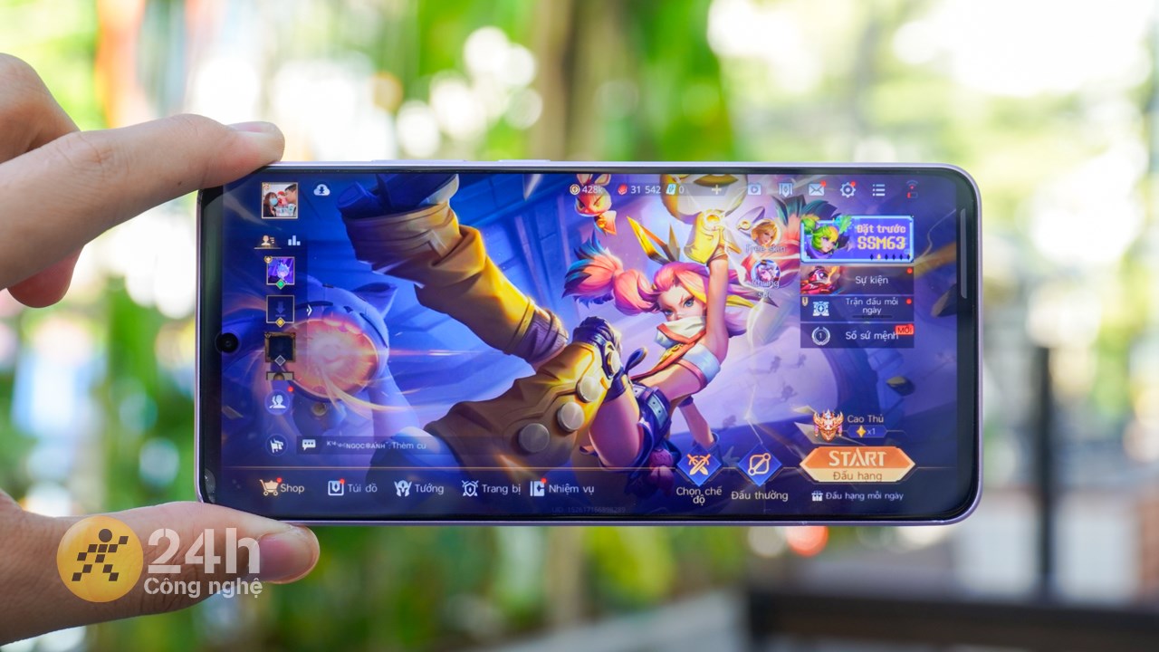 MediaTek 7050 cùng tần số quét 120 Hz là bạn đồng hành tuyệt với cho những phút chiến game