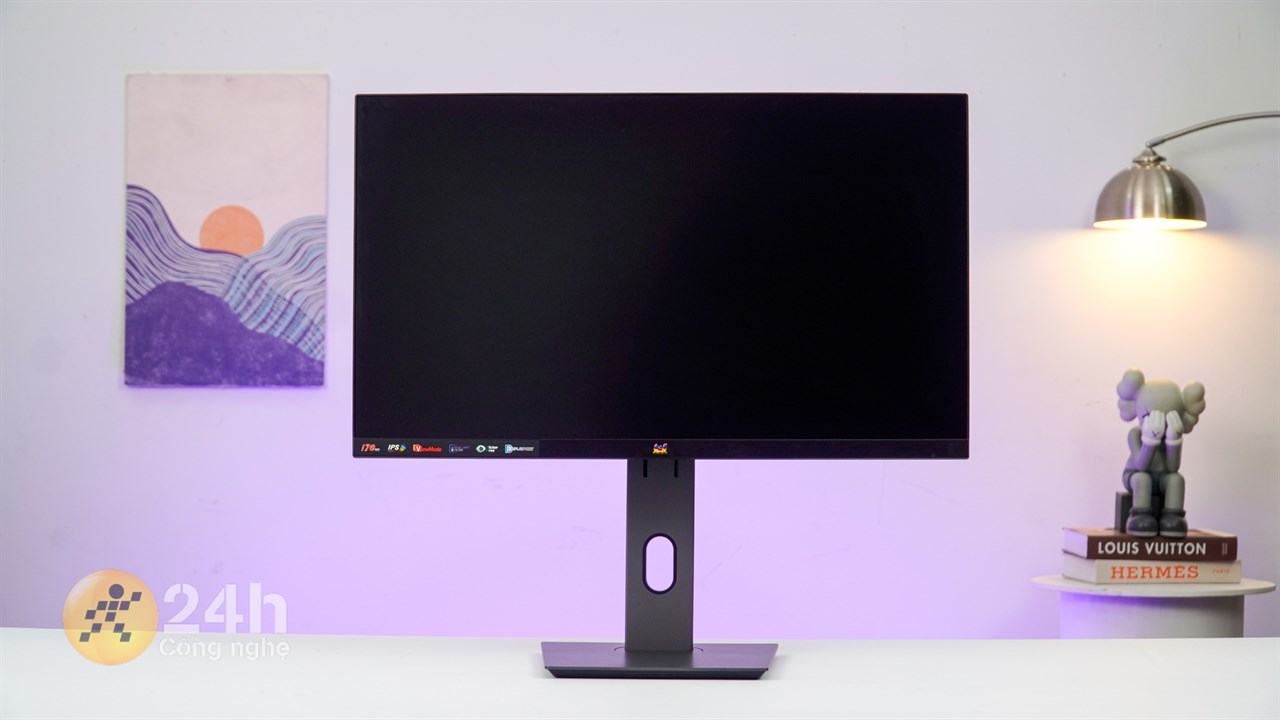 Viewsonic Gaming VX2758A-2K-PRO-2 được hoàn thiện rất chỉn chu và chắc chắn.