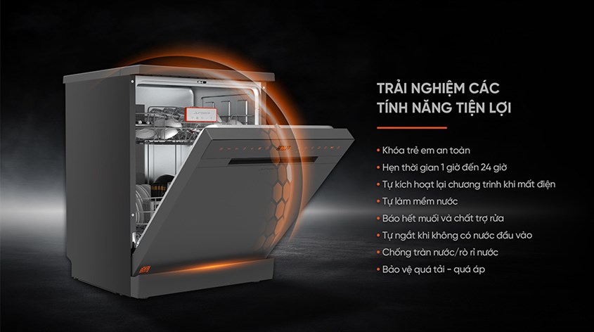 Vì là thương hiệu cao cấp của Đức nên máy rửa chén Junger sẽ có giá thành tương đối cao, dao động từ 10 - 20 triệu đồng
