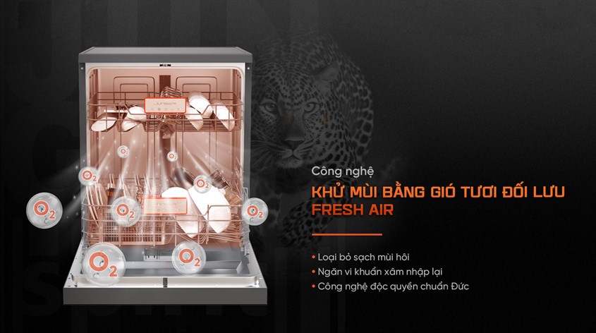 Công nghệ khử mùi bằng gió tươi đối lưu Fresh Air là công nghệ khử mùi hiện đại, độc quyền chuẩn Đức