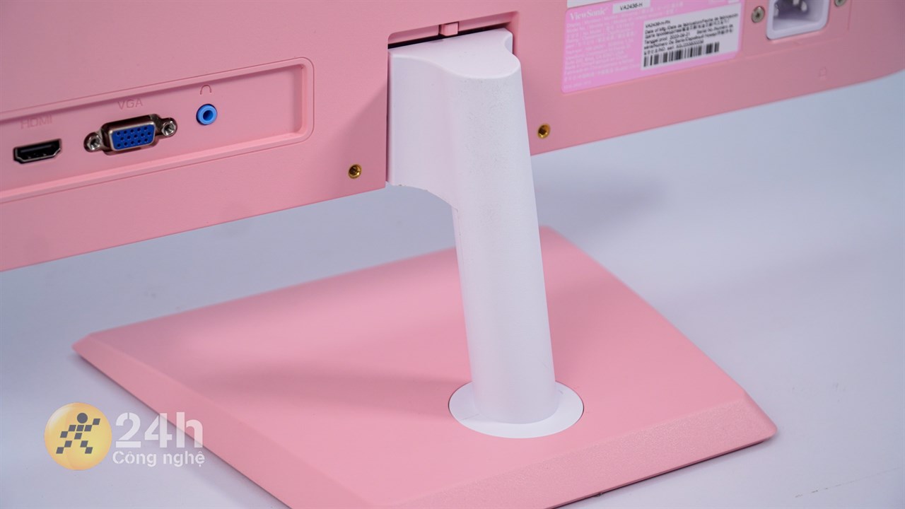 Viewsonic VA2436-H còn đi kèm với chân đế dày và cứng cáp.