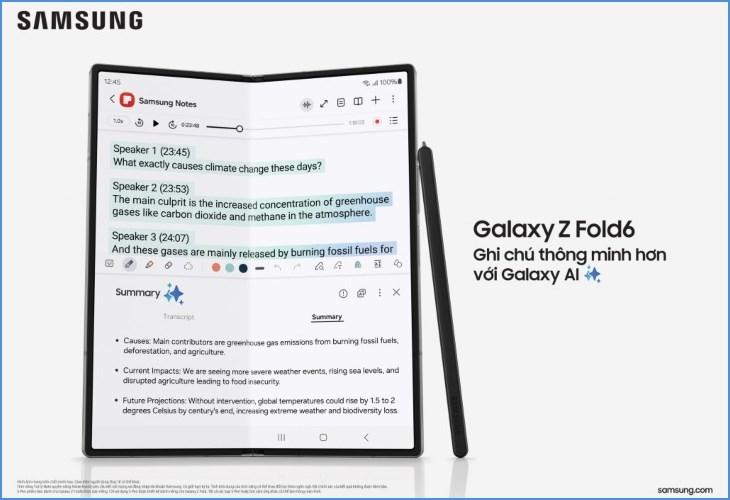 Galaxy Z Fold 6 có giá bán từ hơn 43 triệu