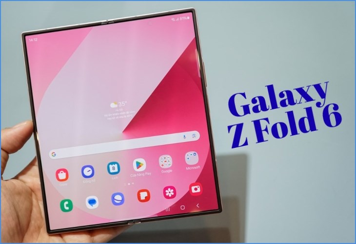 Galaxy Z Fold 6 gây ấn tượng với thiết kế tinh tế và cao cấp