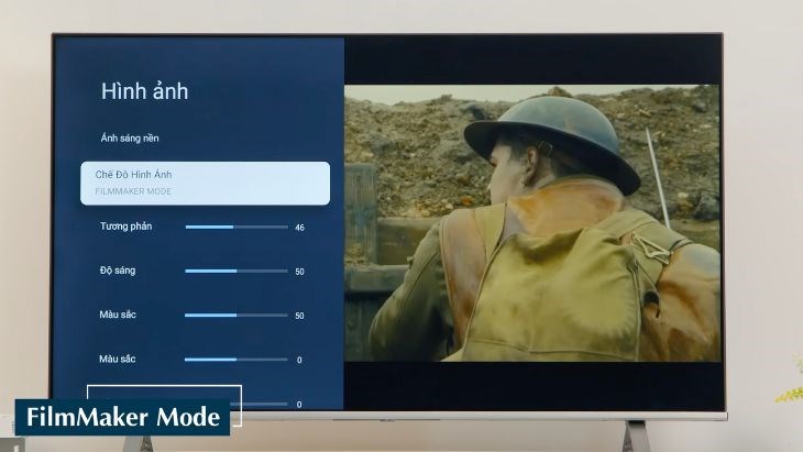Google Tivi Toshiba 4K 55 inch 55C350LP - Chế độ xem phim