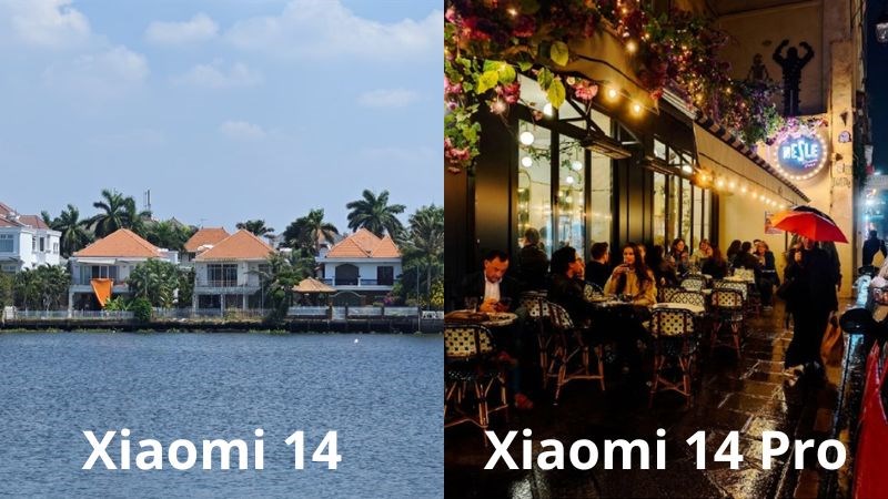 H&igrave;nh ảnh được chụp từ camera g&oacute;c rộng của Xiaomi 14 v&agrave; Xiaomi 14 Pro