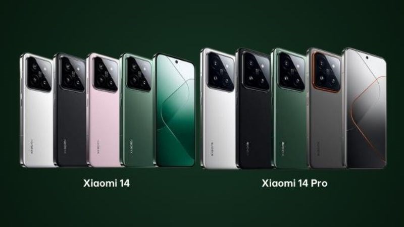 Xiaomi 14 v&agrave; Xiaomi 14 Pro sở hữu dung lượng khủng