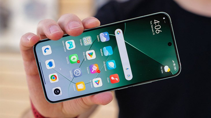 Giao diện HyperOS trên Xiaomi 14 bố trí tinh giản, dễ nhìn