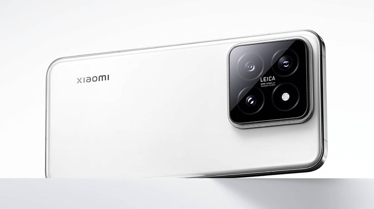Xiaomi 14 có ngoại hình vuông vắn, thời trang