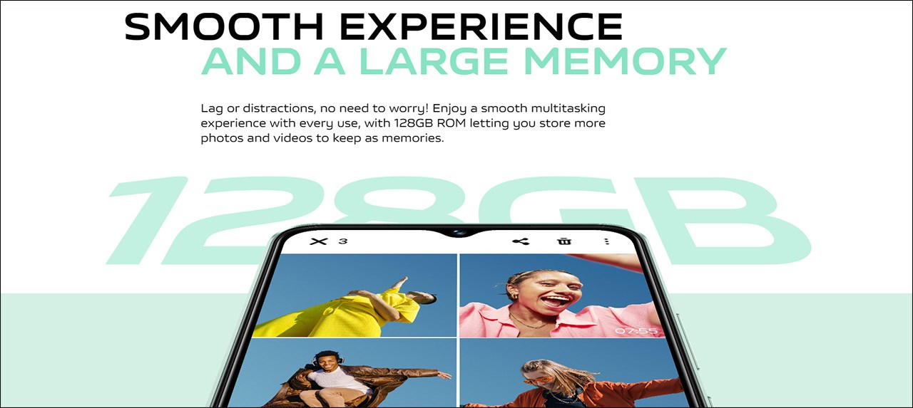 Vivo Y03 được trang bị vi xử lý MediaTek G85 mạnh mẽ