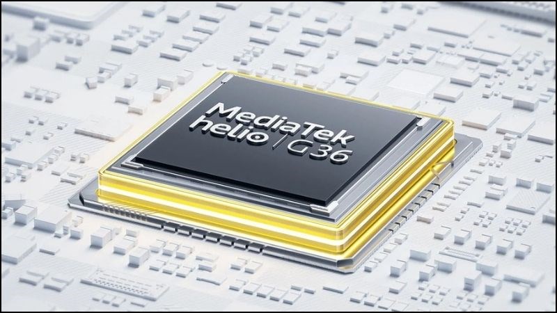 Xiaomi Redmi A3 được trang bị con chip MediaTek Helio G36