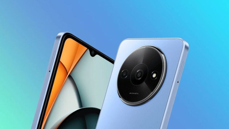 Xiaomi Redmi A3 c&oacute; cụm camera h&igrave;nh tr&ograve;n lớn