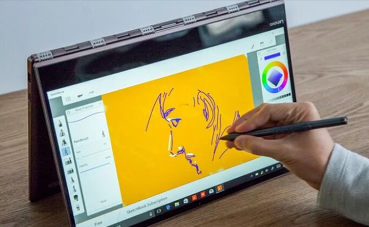 Màn hình cảm ứng kết hợp cùng bút cảm ứng