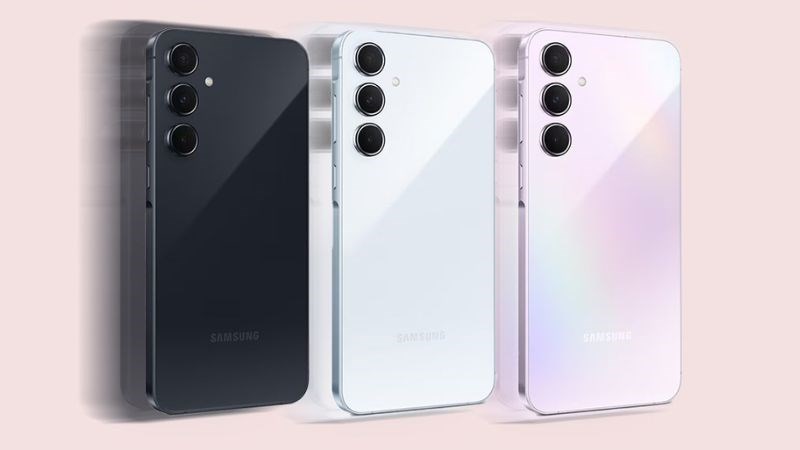 Samsung A55 sở hữu 3 m&agrave;u sắc trẻ trung, mới lạ