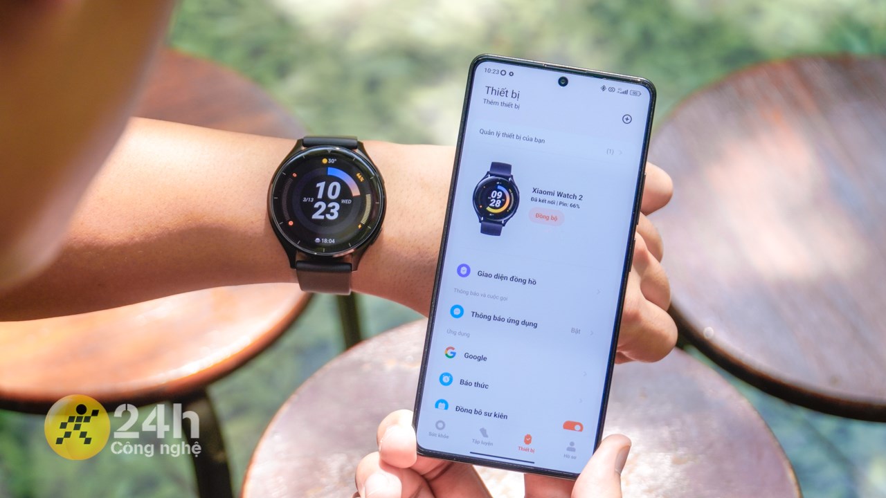 Bạn có thể quản lý Xiaomi Watch 2 qua ứng dụng Mi Fitness trên điện thoại