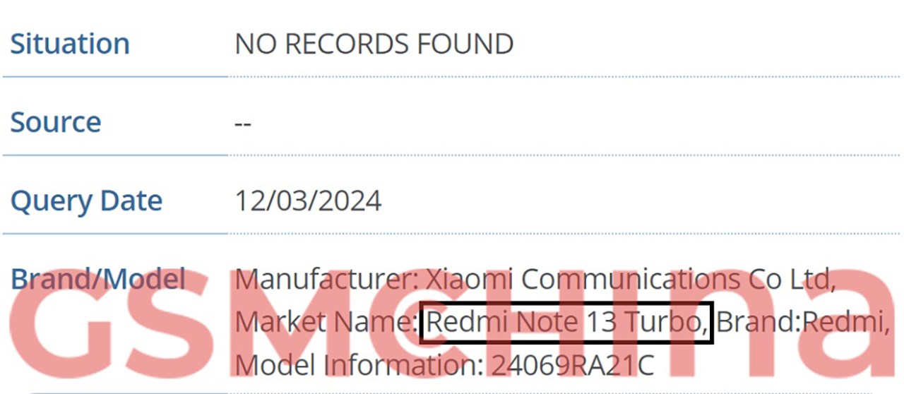 Khả năng cao POCO F6 chính là bản đổi tên của Redmi Note 13 Turbo sắp ra mắt ở thị trường nội địa. Nguồn: Gizmochina. Khả năng cao POCO F6 chính là bản đổi tên của Redmi Note 13 Turbo sắp ra mắt ở thị trường nội địa. Nguồn: Gizmochina.