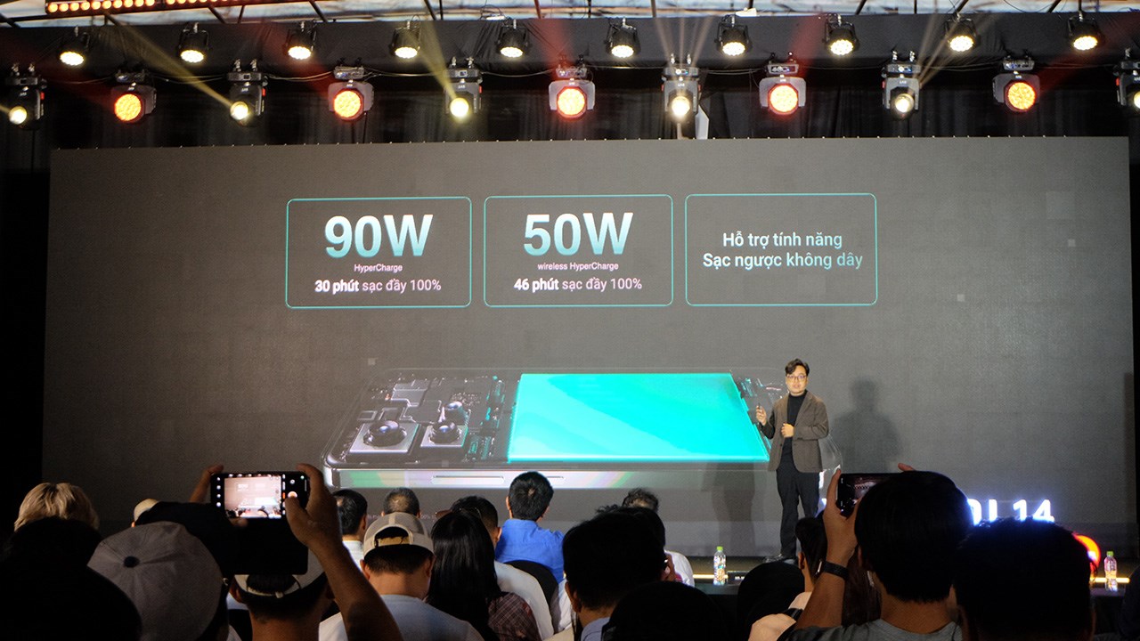 Hệ thống sạc siêu nhanh trên Xiaomi 14 Hệ thống sạc siêu nhanh trên Xiaomi 14