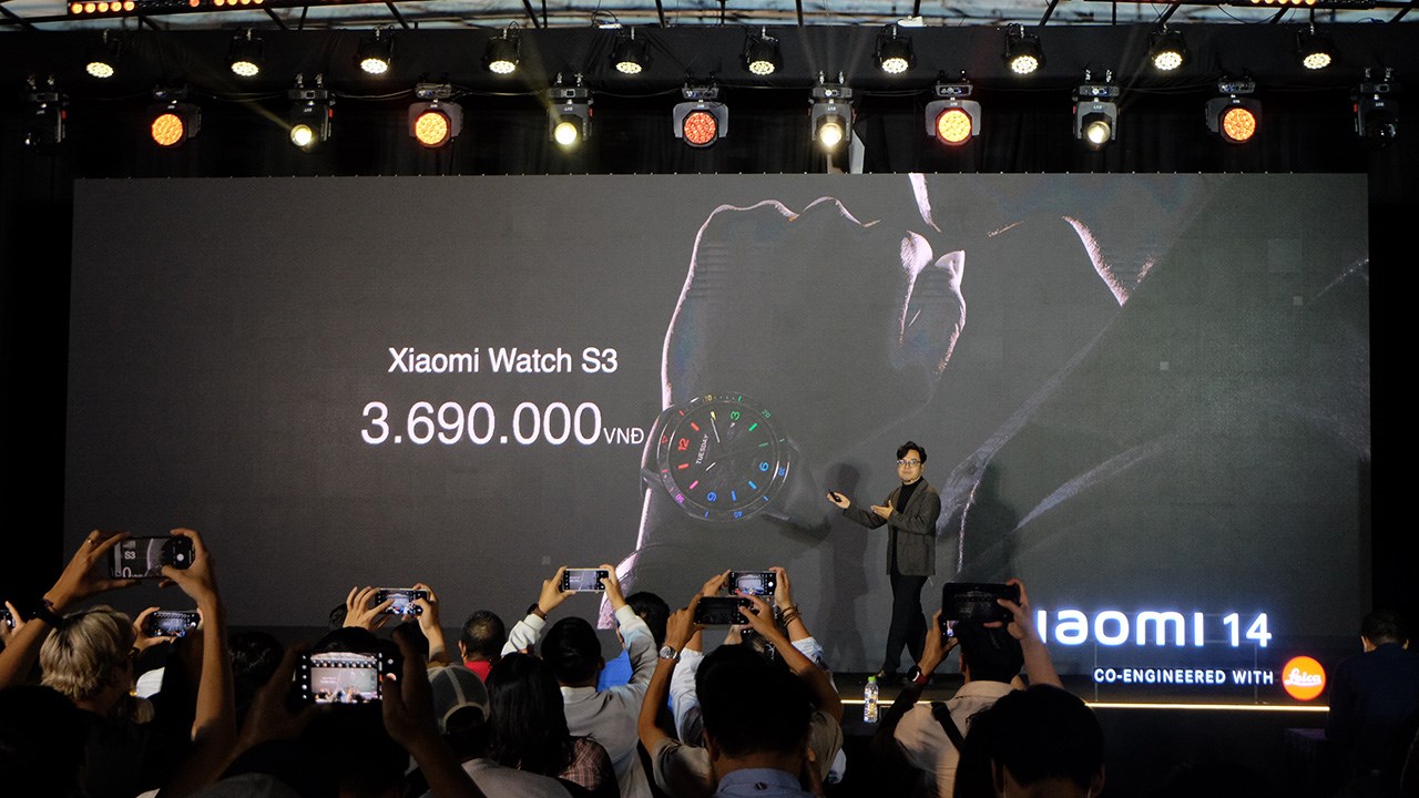 Mức giá chính thức của Xiaomi Watch S3 tại Việt Nam Mức giá chính thức của Xiaomi Watch S3 tại Việt Nam