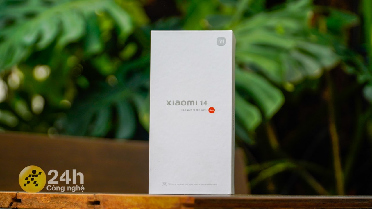 Đây là hộp đựng của Xiaomi 14.