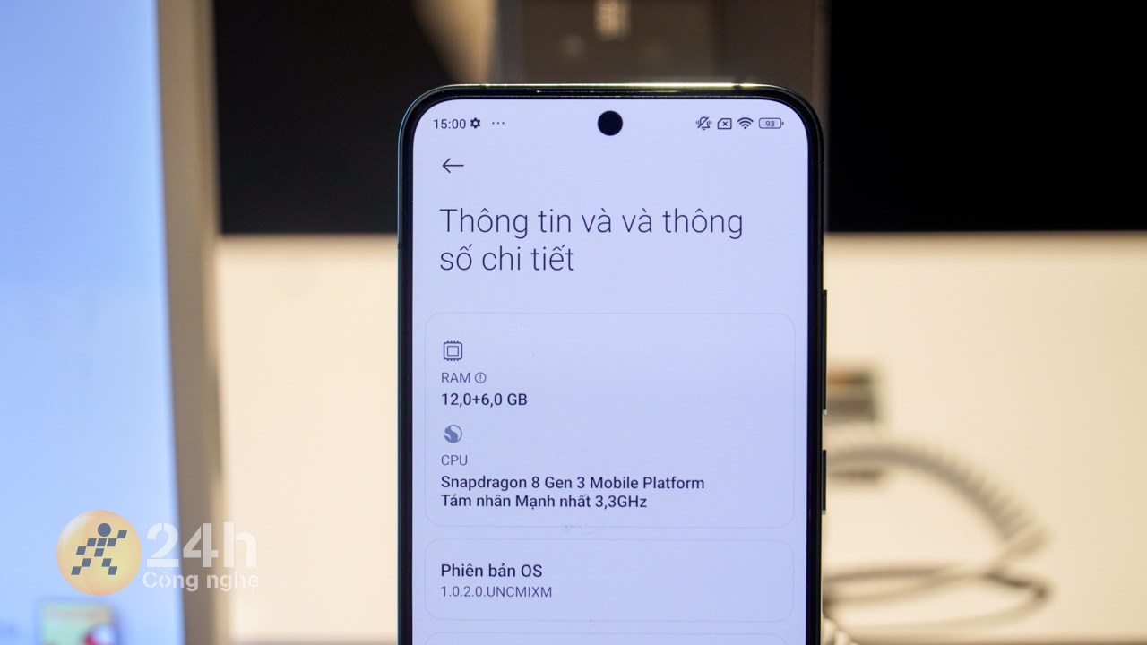 Thông số cấu hình của Xiaomi 14.