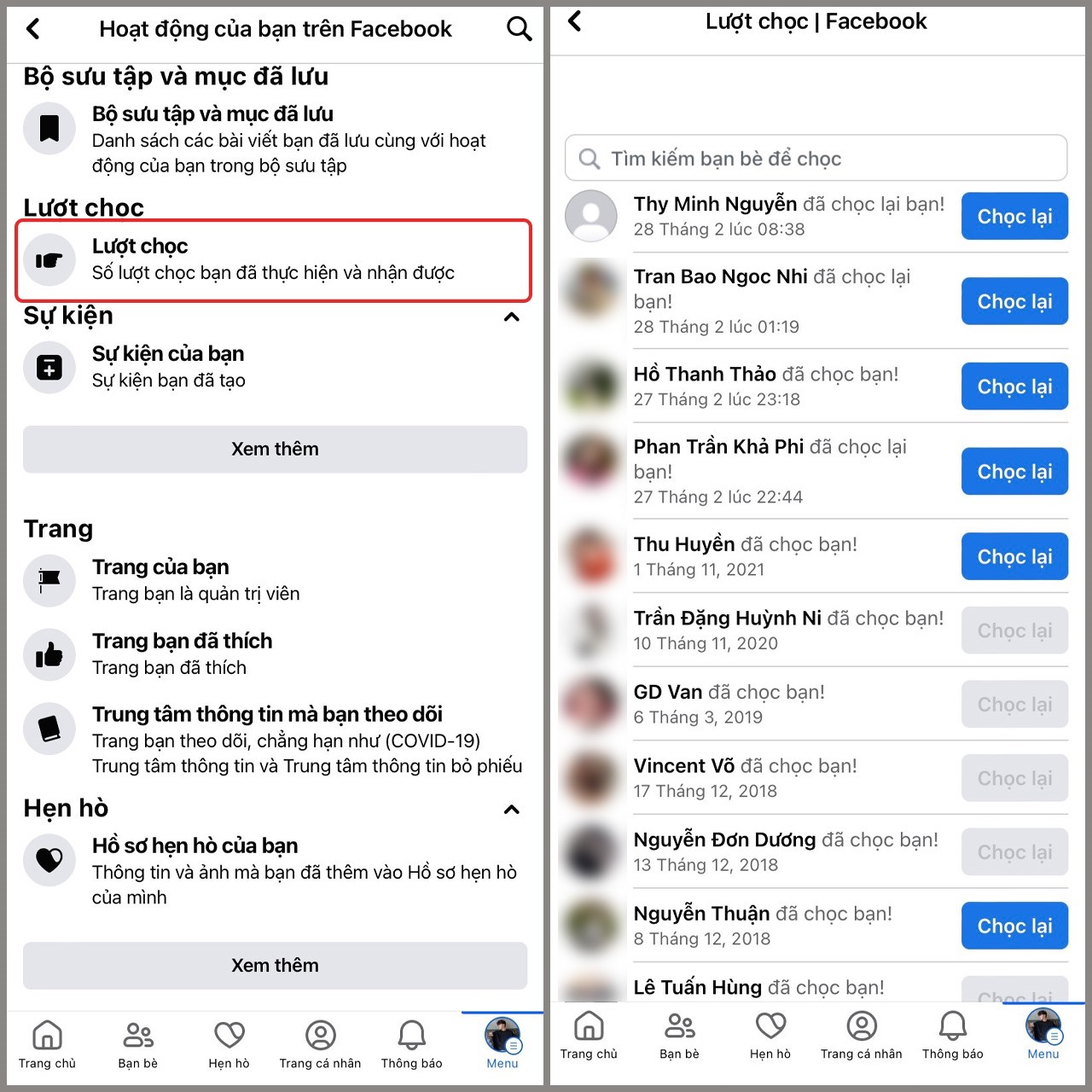 Cách chọc bạn bè trên Facebook 