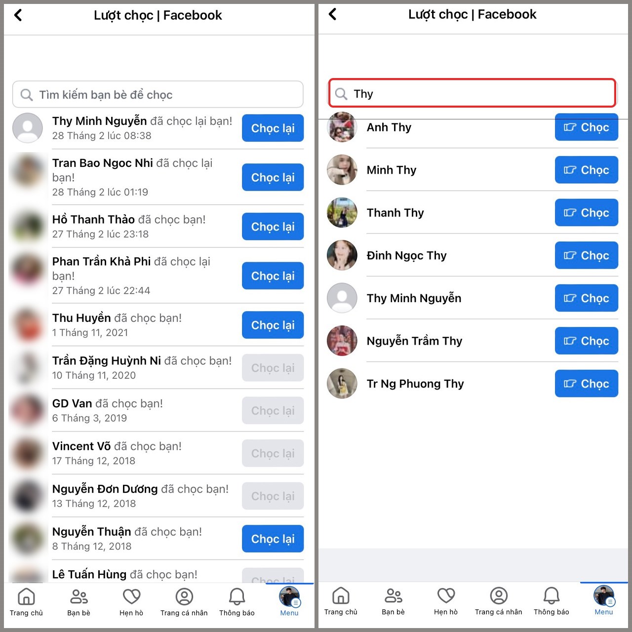 Cách chọc bạn bè trên Facebook 