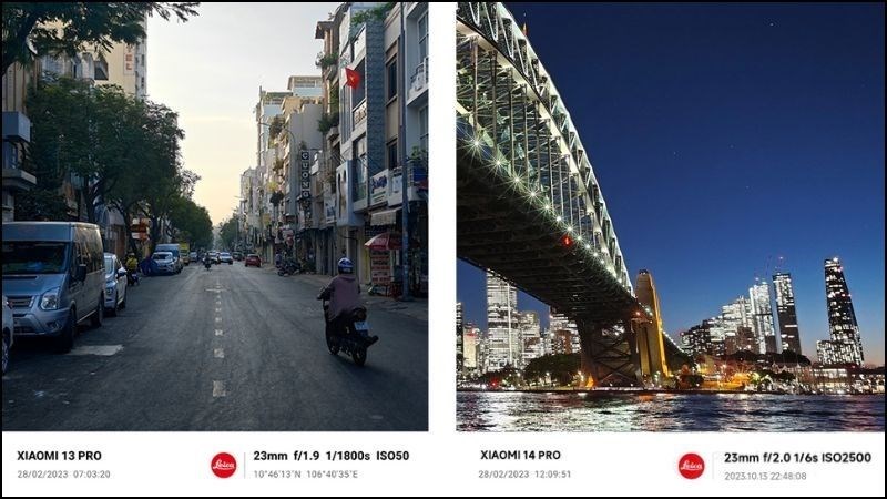 Hình ảnh chụp từ Xiaomi 14 Pro sát với thực t&ecirc;́ hơn