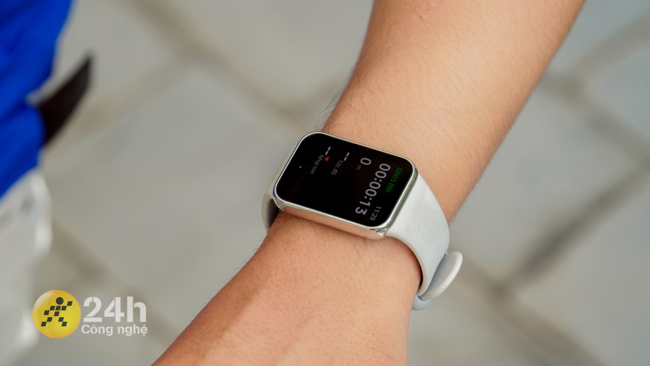 Xiaomi Band 8 Pro còn được trang bị GPS nên có thể ghi nhận kết quả tập luyện của bạn mà không cần mang theo điện thoại bên mình.