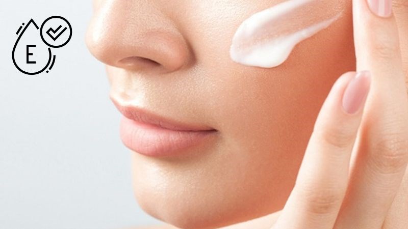 Sản phẩm kem chứa vitamin E có thể điều trị sẹo mụn