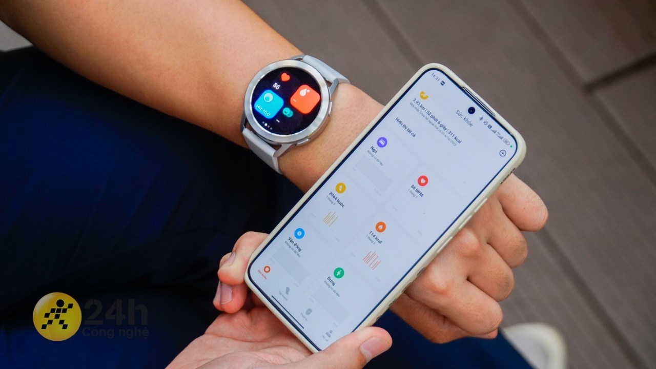 Bộ ba thiết bị đeo tay Xiaomi.