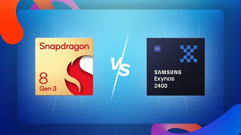 Chip Snapdragon 8 Gen 3 c&oacute; hiệu suất nhỉnh hơn so với Samsung Exynos 2400