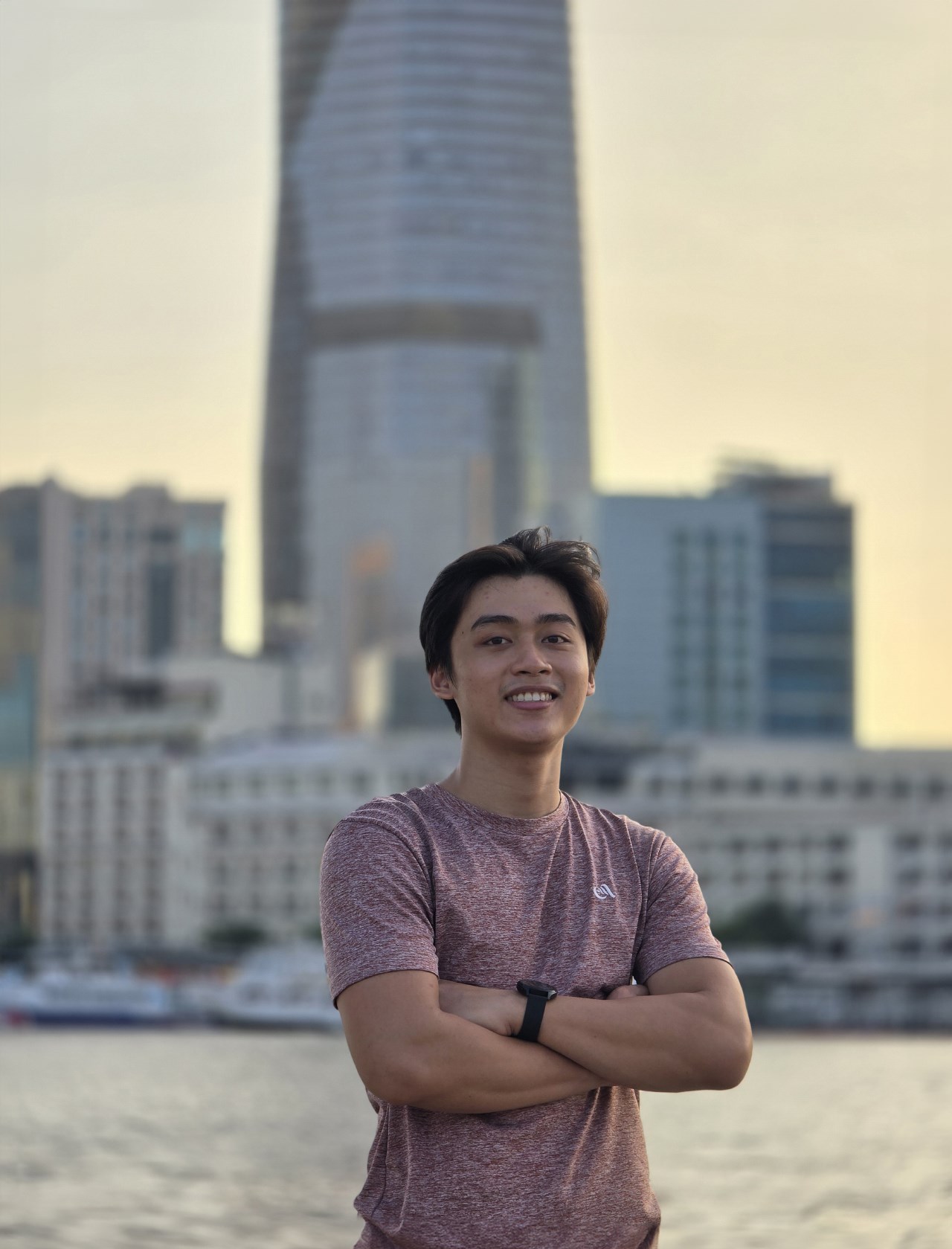 Một bức ảnh chân dung xóa phông với chất lượng tuyệt vời được chụp từ camera của Galaxy S24 Ultra.