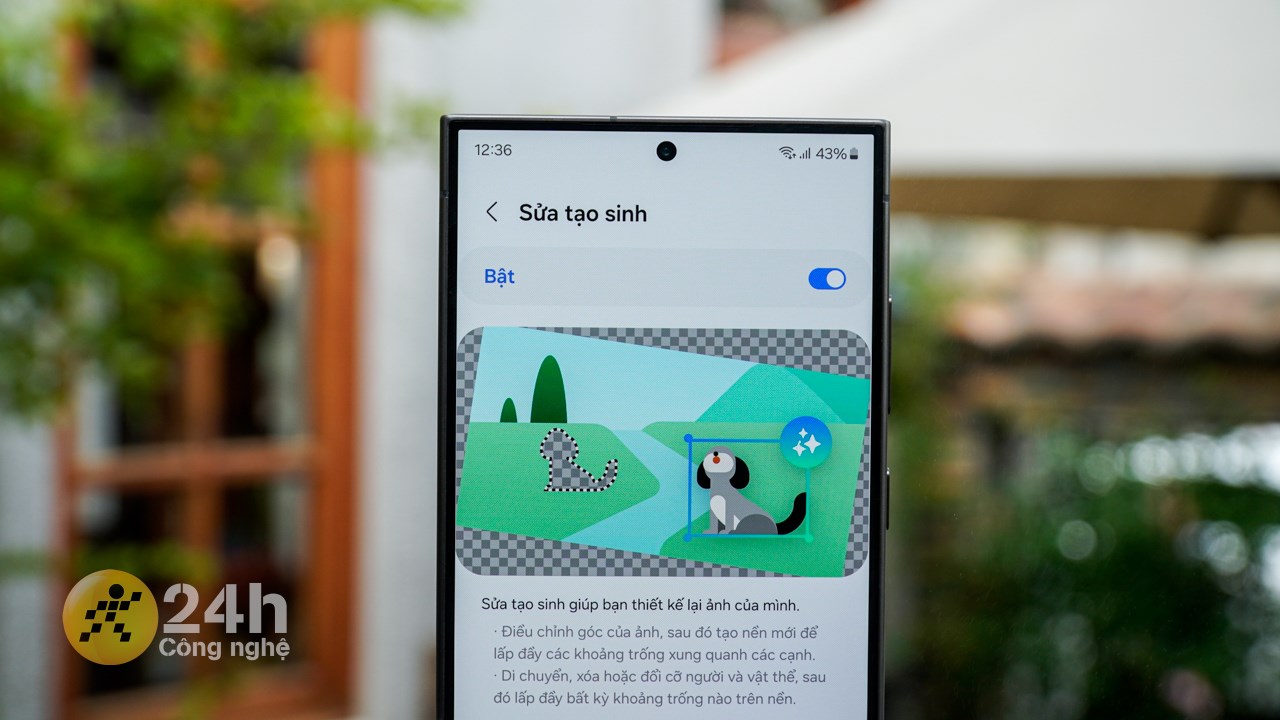Nhờ Photo Assist tích hợp AI của Galaxy S24 Ultra, mình không còn phải đau đầu suy nghĩ mỗi khi chỉnh sửa ảnh.