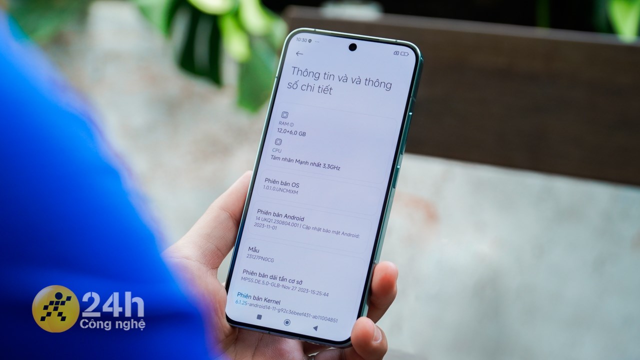 Xiaomi 14 được trang bị bộ cấu hình rất mạnh mẽ với Snapdragon 8 Gen 3. Xiaomi 14 được trang bị bộ cấu hình rất mạnh mẽ với Snapdragon 8 Gen 3.